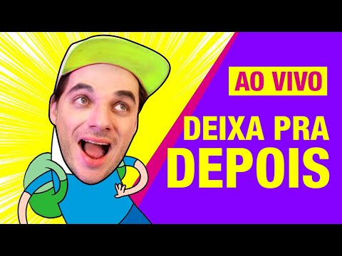 🔴  AO VIVO: PROCRASTINAÇÃO na QUARENTENA - Lorelay Fox