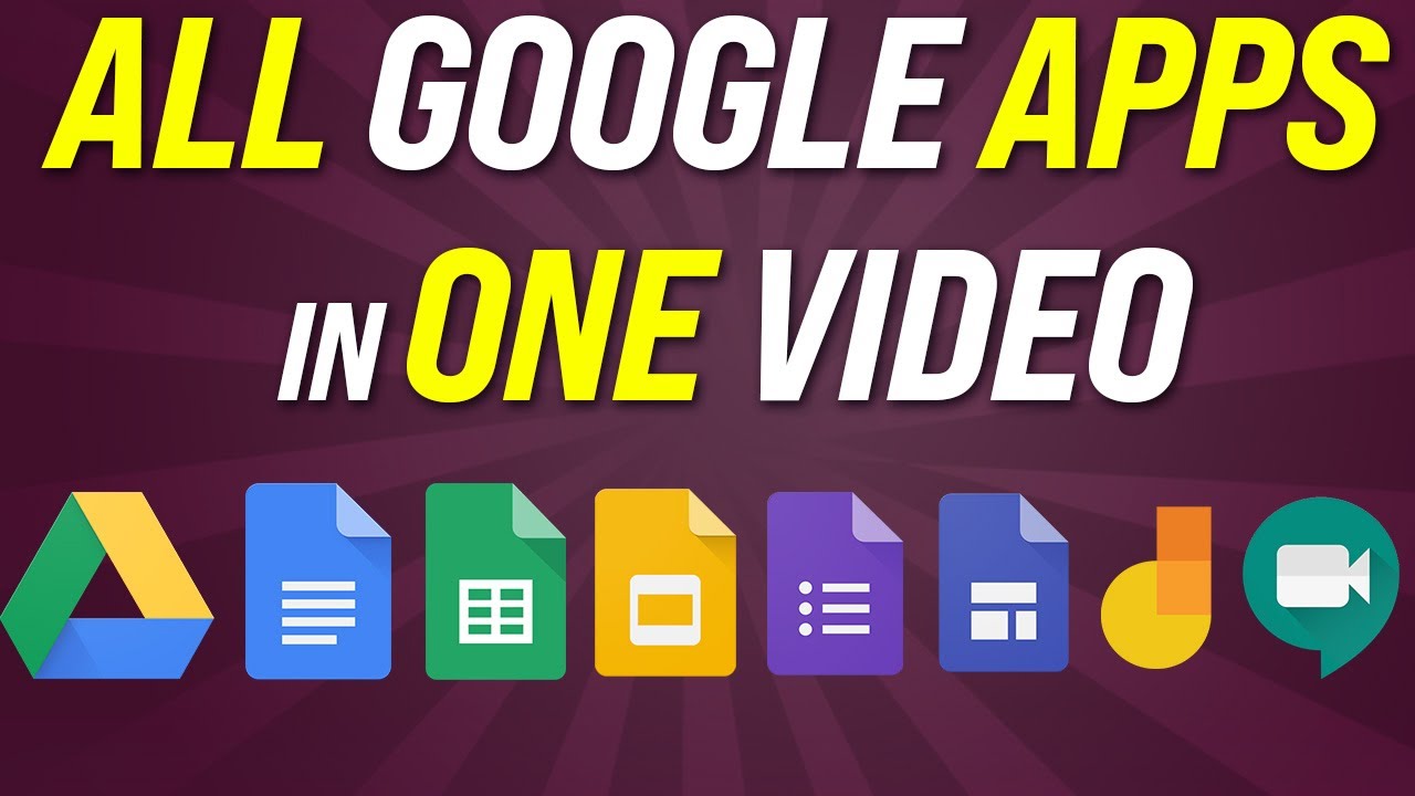 Complete Google Workspace Tutorial - Google Drive, Google Docs, Google Sheets, Google Slides...