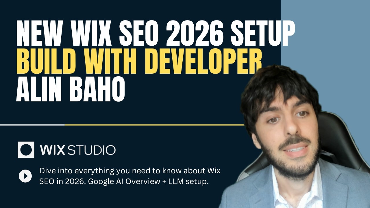 Wix SEO Tutorial - How to Setup the Latest Wix SEO Features in 2026