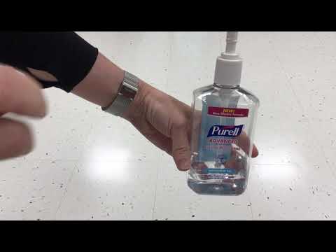 Proper Hand Hygiene using Hand Sanitizer