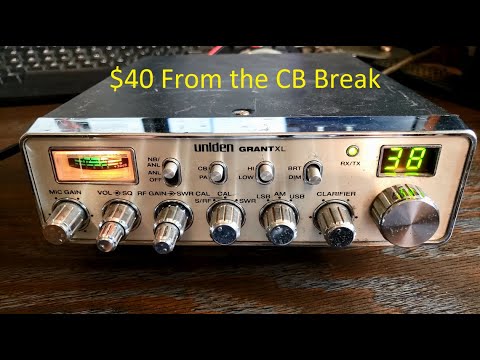 Uniden Grant XL 40 Channel AM/SSB CB Radio, from the Low Country CB Break