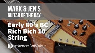 Video thumbnail for Early 80's BC Rich Bich 10 String | Guitar of the Day by Normans Rare Guitars