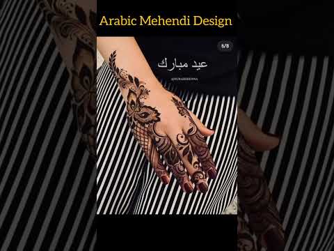 Arabic Mehendi Design 2024 _ 2025 #arabic #arabicmehndi #shorts #shortsvideo #youtubeshorts