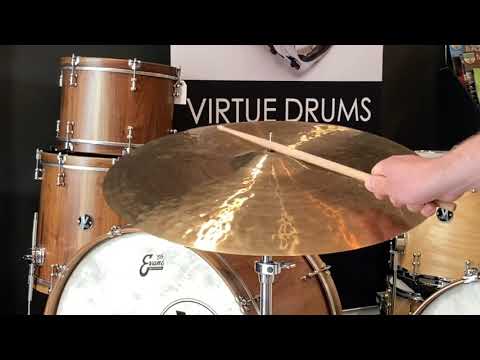 Byrne 22” Tribute Ride (2468g) Cymbal Demo @ VIRTUE Drums