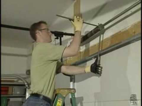 How to Remove Standard Garage Door Torsion Springs | E.