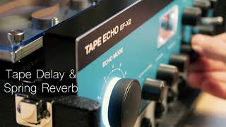 Video thumbnail for Echo Fix EF-X2 Spring Reverb + Tape Echo Demo (vocals) by Echo Fix