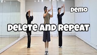 Delete and Repeat - Line Dance (Demo)| High Intermediate | Shane McKeever...