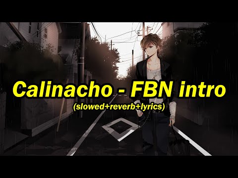 Calinacho - Femei Bautura Necaz Intro ( slowed +reverb +lyrics ) / [Anime Visualizer]