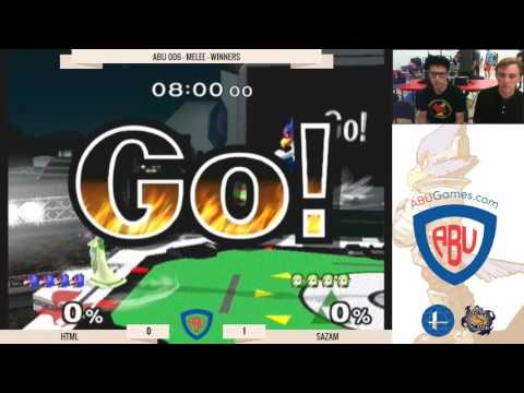 ABU Monthly 006: HTML (Falco) Vs. Sazam (Sheik) - Melee Singles