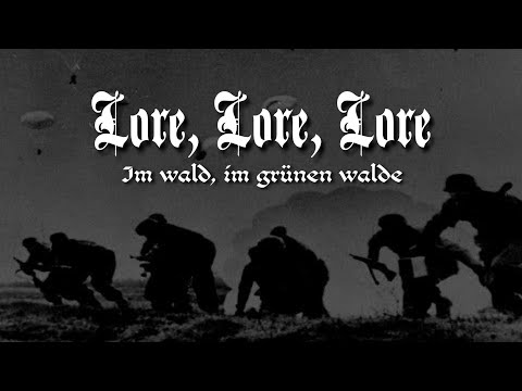 Lore, lore - Im Wald, im grünen walde - With German English and Indonesia Lyrics