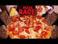 ASMR Cheesy Pepperoni Pizza RACE Chocolate Crunch Ice Cream Bars BBQ Ribs BIG BITES 먹방