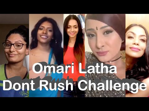 Omari Latha (ඔමරි ලතා) - Don’t rush challenge from fans in Alberta, Canada.