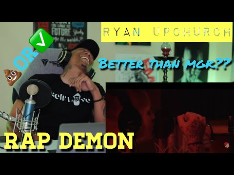 Better than MGK??? Ryan Upchurch (Rap Demon, Rap Devil Remix) [REACTION]