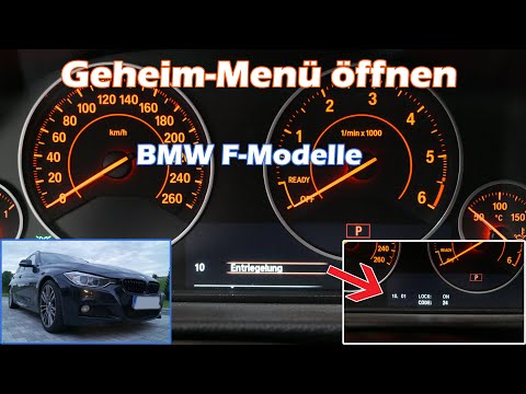 Unlocking the secret menu on BMW F-series models | Diagnostics | F30 F10 F01 F15 BMW 3 Series 5 S...