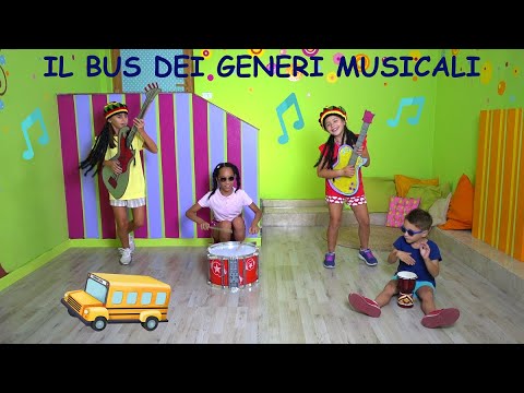 Il bus dei generi musicali- canzone interpretata su 5 diversi generi musicali