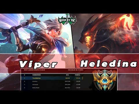 [ Viper ] Riven vs Warwick [ Heledina ] Jungle  -  Viper , TF Blade Dual Rank - Best Riven Plays