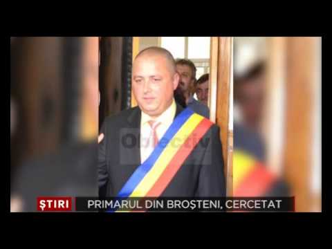 Primarul din Brosteni cercetat 3 Decembrie 2014