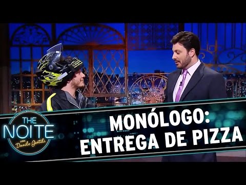 The Noite (06/05/16) Monólogo: Entrega de pizza