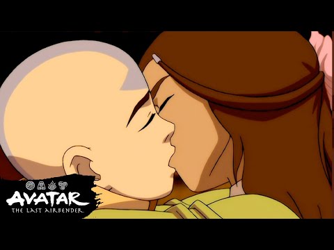 Aang's Final Moments with Katara, Sokka, Toph, & Zuko 💖 Full Scene | Avatar: The Last Airbender