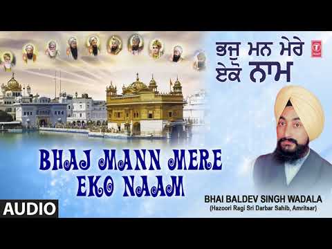 BHAJ MANN MERE EKO NAAM | BHAI BALDEV SINGH WADALA | PRANI EKO NAAM DHYAVHO