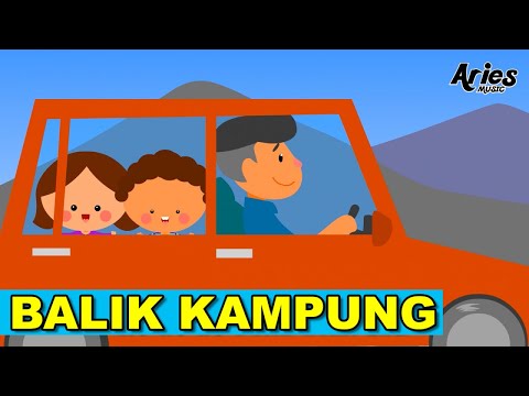 Alif & Mimi - Balik Kampung (Animasi 2D) lagu kanak kanak