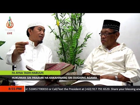 Hukuman sin Panauri ha Kakahinang sin Dugaing Agama (Tausug)