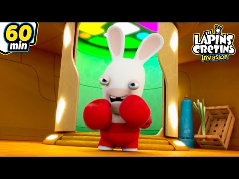 Les Lapins prêts pour le combat ! | Special Sport | Les Lapins Crétins Invasion🐰 | Compilation 1H
