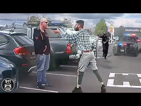 Brutal Moments as Police Confront Reckless Criminals, You Wouldn't Believe if Not Filmed # 38