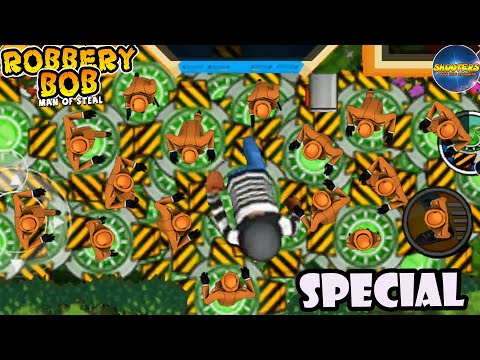 Robbery bob – SPECIAL BOB #25:  HUGE BOB AND 100 TELEPORT MINE VS 100 DEALERS