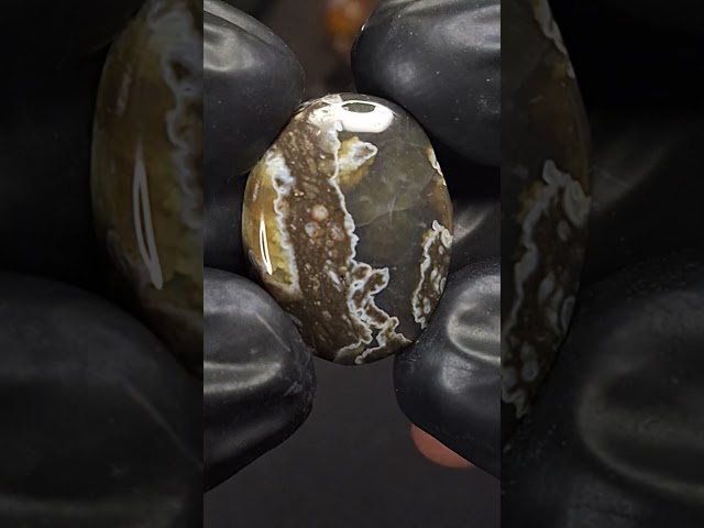 حجر عقيق تمري خرائطي طبيعي