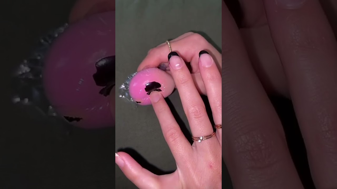 french tip hack 🖤 #nails #nailart #naildesign #nailhacks #nailtech