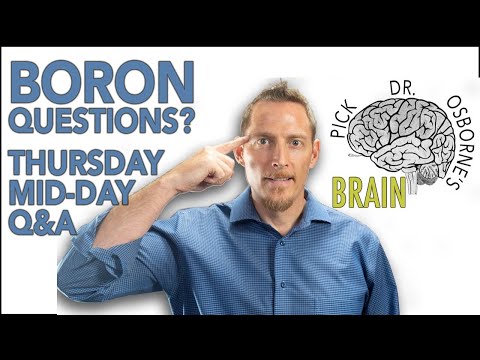 Your Boron Questions Answered! - PDOB Thursday Q&A