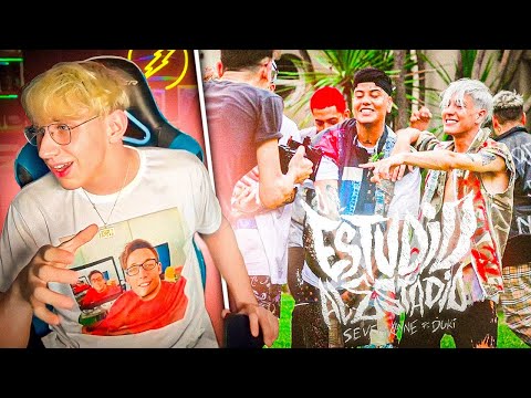 EPICA REACCION con remera del momo a Seven Kayne, Duki - DEL ESTUDIO AL ESTADIO