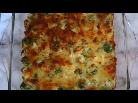 download lagu mp3 mp4 Cheesy Brussel Sprouts Gratin, download lagu Cheesy Brussel Sprouts Gratin gratis, unduh video klip Cheesy Brussel Sprouts Gratin