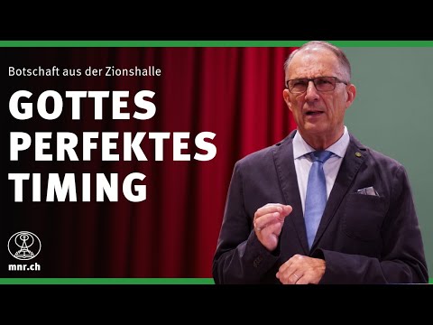 Gottes perfektes Timing | Norbert Lieth
