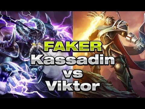 SKT T1 K Faker - Kassadin vs Viktor (Legendary) (30 Kill) (Triple Kill)