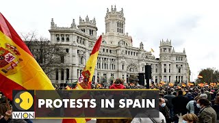 Protests in Spain: Spanish PM Pedro Sanchez under pressure to cut taxes