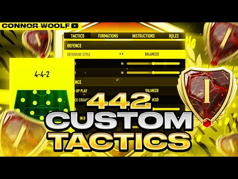 FINAL END GAME BEST 442 CUSTOM TACTICS 🔥