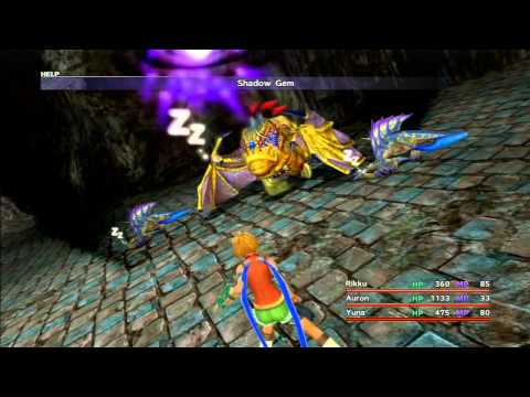 FFX - NSGNSNCNRINM Capturing - Omega Ruins: 2x Zaurus & Floating Death