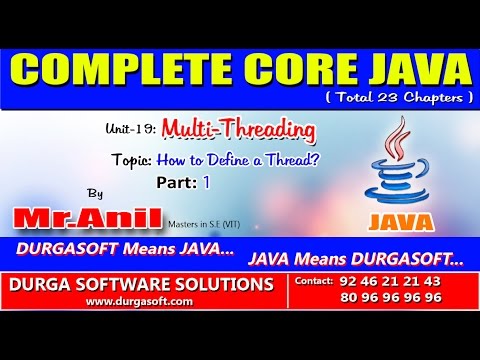 Corejava Multithreding Part 1