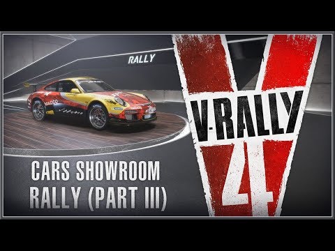V-RALLY 4 - NEW Cars SHOWROOM  Rally Part 3 Trailer 2018 (Switch, PC, PS4 & XB1) HD