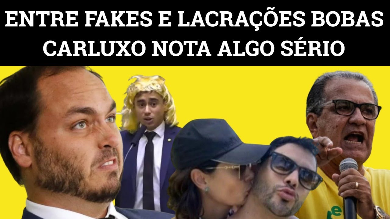 Carluxo reclama de movimento contra o clã | Malafaia prova do próprio remédio | Nikolas tenta lacrar