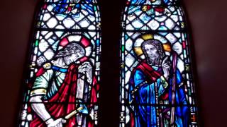 Sir Walter Scott Stained Glass Window Caddonfoot Church Scottish Borders Scotland