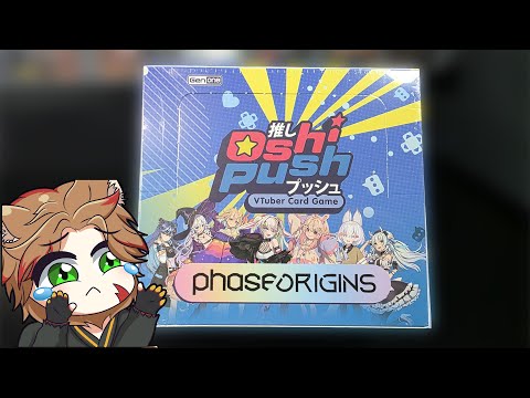 Is this VTuber TCG better than Hololive?!!? | Oshi Push: Phase Origins Opening