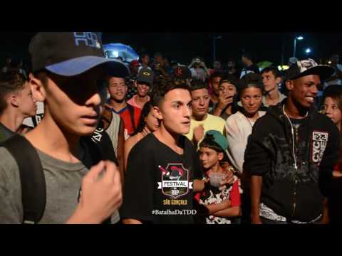 Mc Fael e Mc Vblack vs Mc Greg e Mc Taz    #BatalhaDaTDD145   Primeira fase