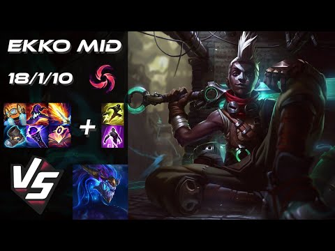 MID Ekko vs Aurelion Sol - EU Grandmaster Patch 25.S1.8