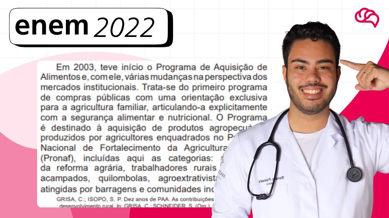 Resolução em Vídeo — Questão 59 ENEM 2022