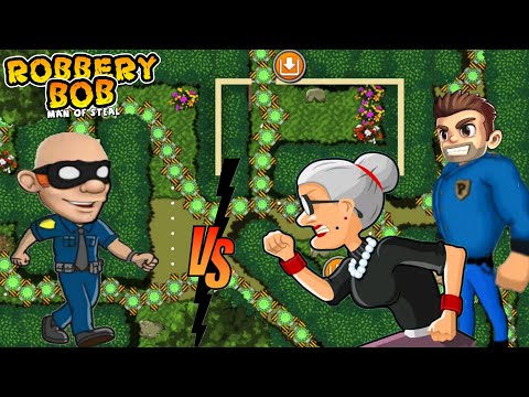Robbery Bob | Bonus : Use Bald Guard Costume - Path By Teleportation Part 325