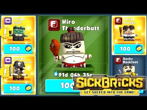Let's Play Sick Bricks #3 - In App Purcahses Analysed - Characters, Hats, Weapons