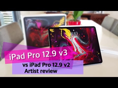 New 2018 iPad Pro 12.9 vs 2017 iPad Pro 12.9 Apple Pencil An Artist’s Review